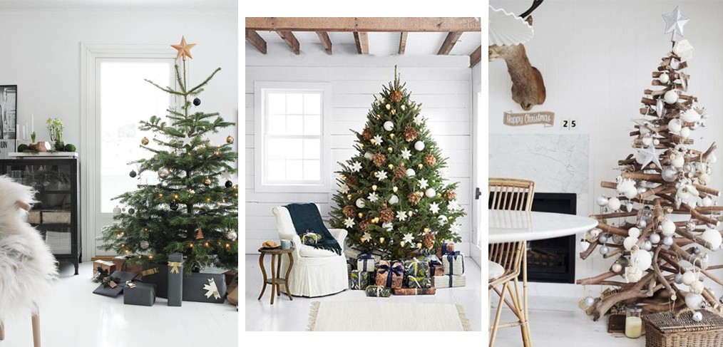 Pohon Natal dekorasi natal di rumah