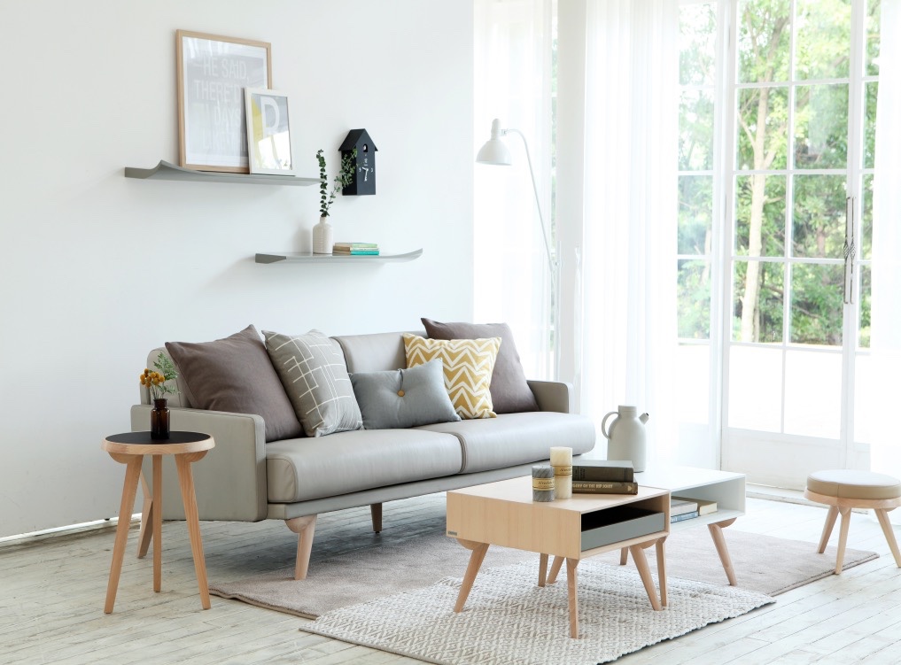 desain ruangan minimalis cahaya rumah sofa