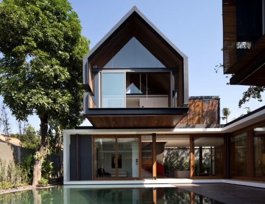 Desain Arsitektur Bali Berupa Rumah Modern