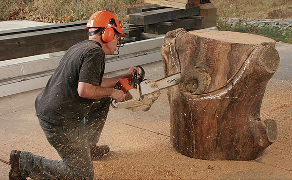 Proses Produksi Furniture pembentukan kayu
