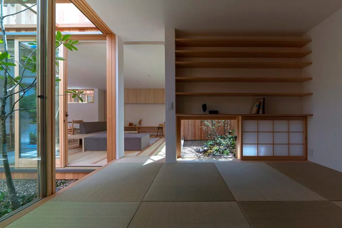 Rumah Modern Jepang yang Nyaman & Menenangkan